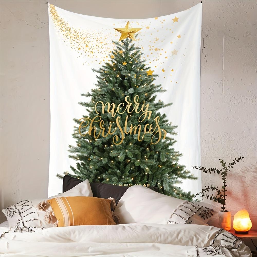 

VIKAMA Christmas themed wall decoration holiday tapestry bedroom living room sofa wall background home decoration 74x94cm(29x37in)