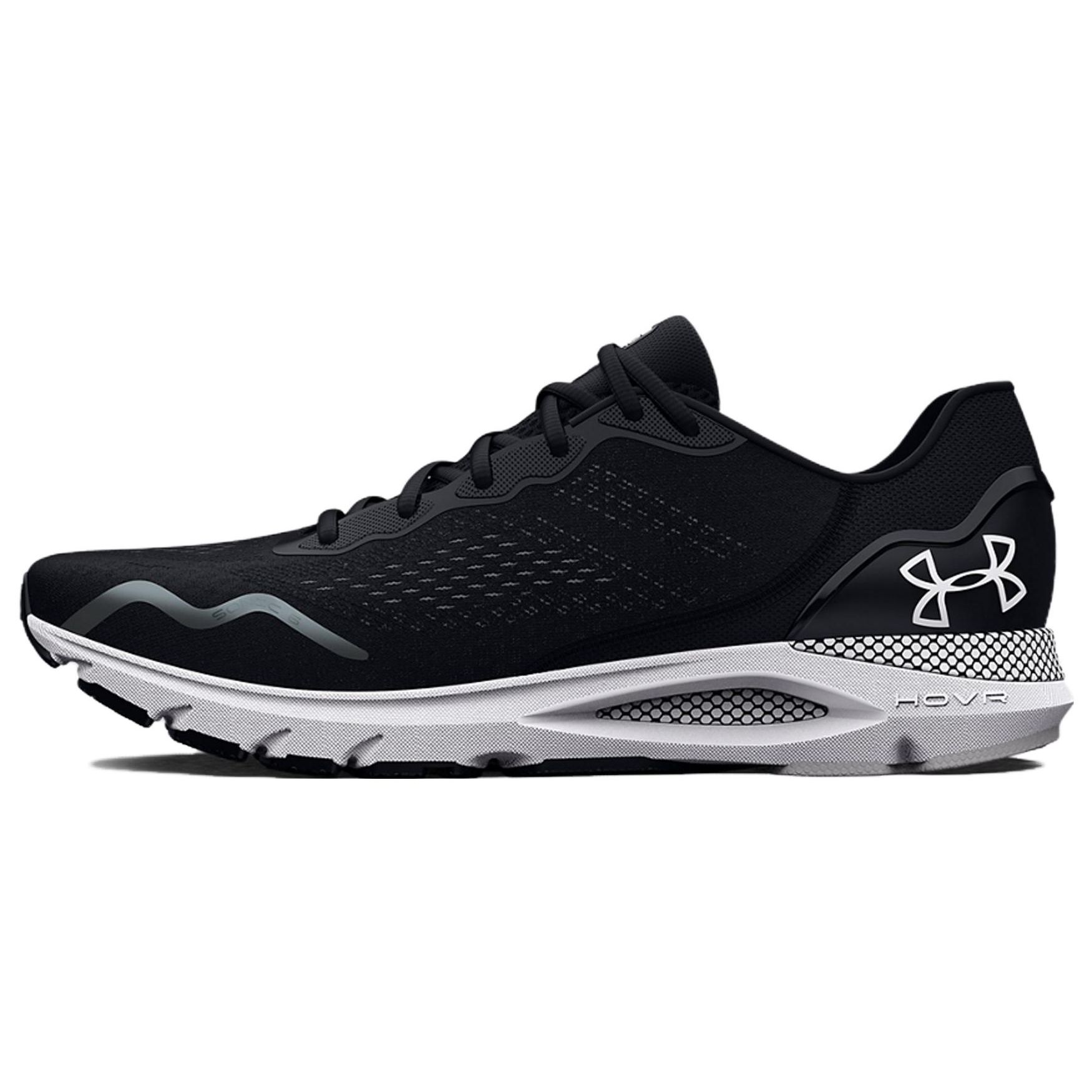Under Armour Men s HOVR Sonic 6 Running Shoes  Triple Black  3026121-001 43