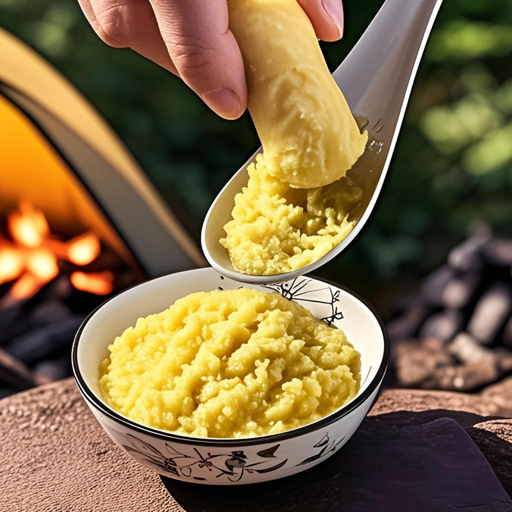 Stainless Steel Manual Garlic Grinder Spoon Kitchen Tool Handheld Garlic Press Crusher with Ergonomic Handle and Fine Grinding Surface