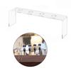 Pack Of 2 Acrylic Wine Bottle Stopper Display Holders Clear Storage Rack For Kitchen Home Bar Countertop Organizers