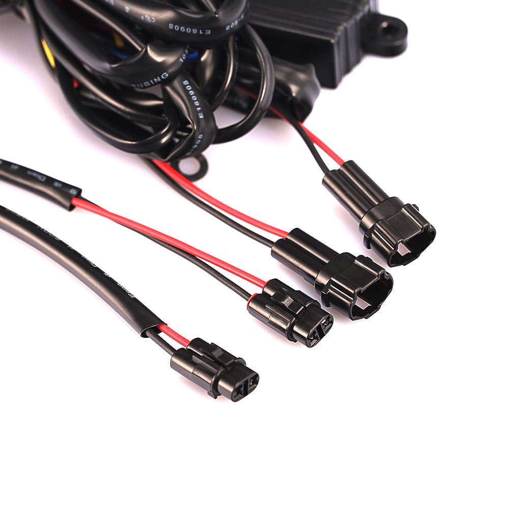 Drl Led Daytime Running Light Relay Harness Automatic On Off Control Switch 12V
