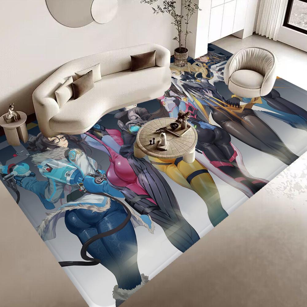 Game O-Overwatchs Bath Mat Nordic Style Home Doormat Bathroom-Toilet Mats Bedroom Welcome Doormat