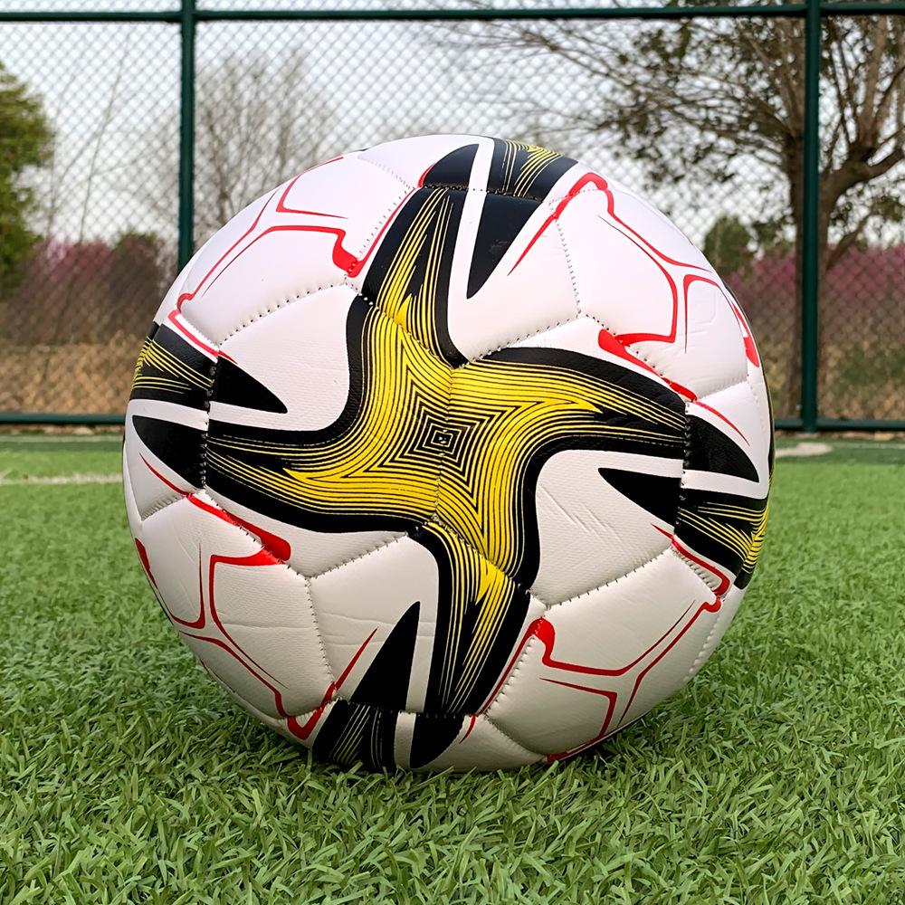 Size 5 Champion League Premier Football: Durable Training/Match Ball for Middle School Students.