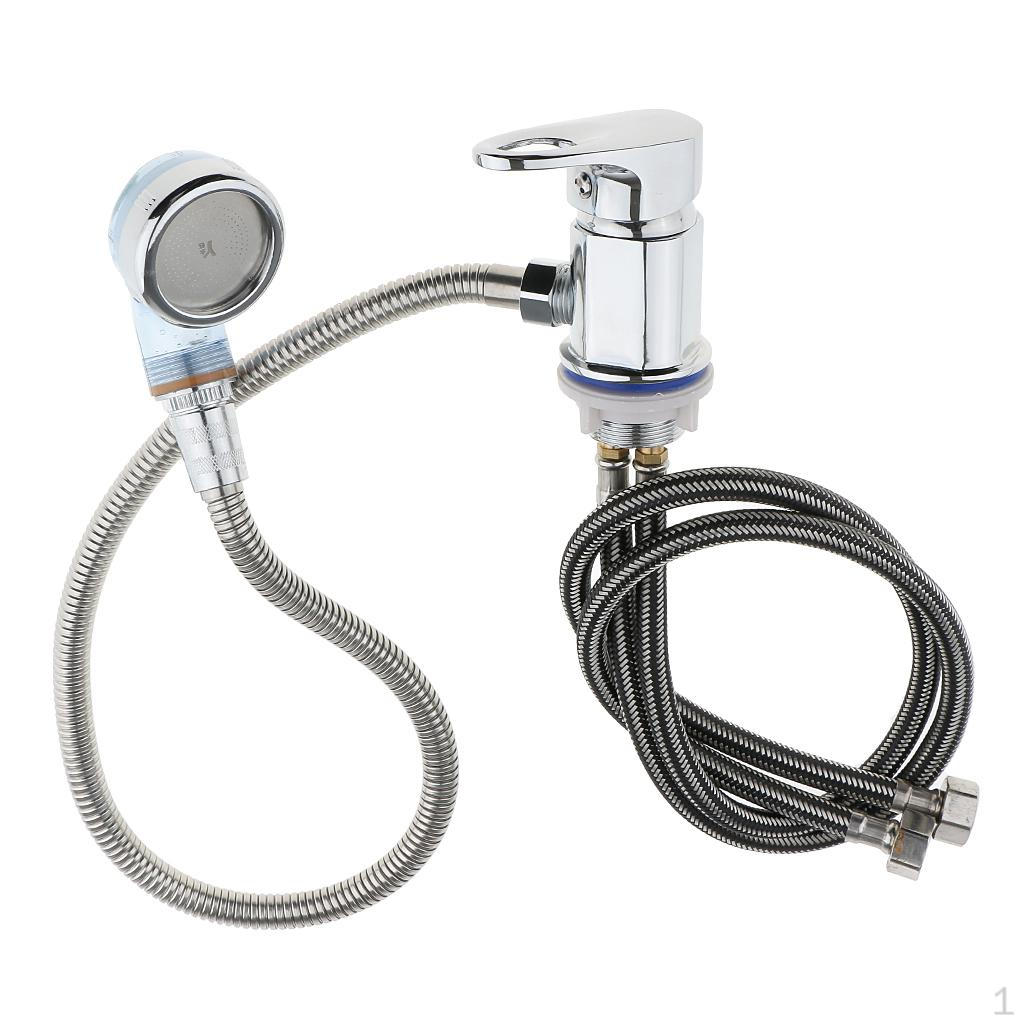 

Faucet Spray Hose Replacement Set Bowl 70cm
