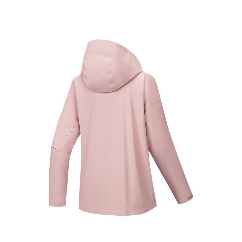 Anta Outdoor Loose Windproof Rainproof Jacket Women Jackets 962536601-1