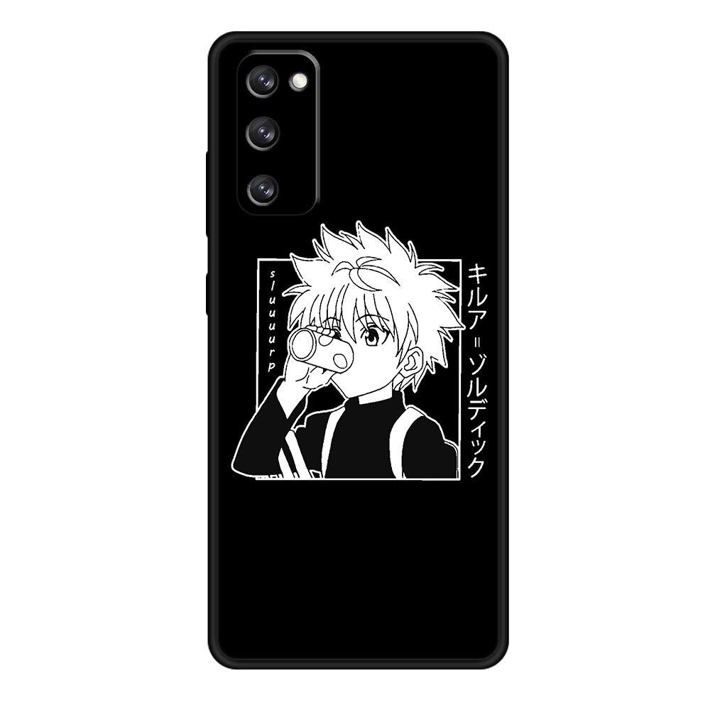 Custodia sottile ufficiale Anime Hunter X hunter per Samsung Galaxy S21 Plus S22 Ultra 5G S8 S10e S20 FE 2022 S9 S7 S10