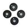 MERIGLARE 4 Pieces Diaphragm Washer, Solenoid Valve Water Inlet Seal Ring Gasket, Sealing Sheet Fittings for Washing Machine, Solenoid Valve Repair