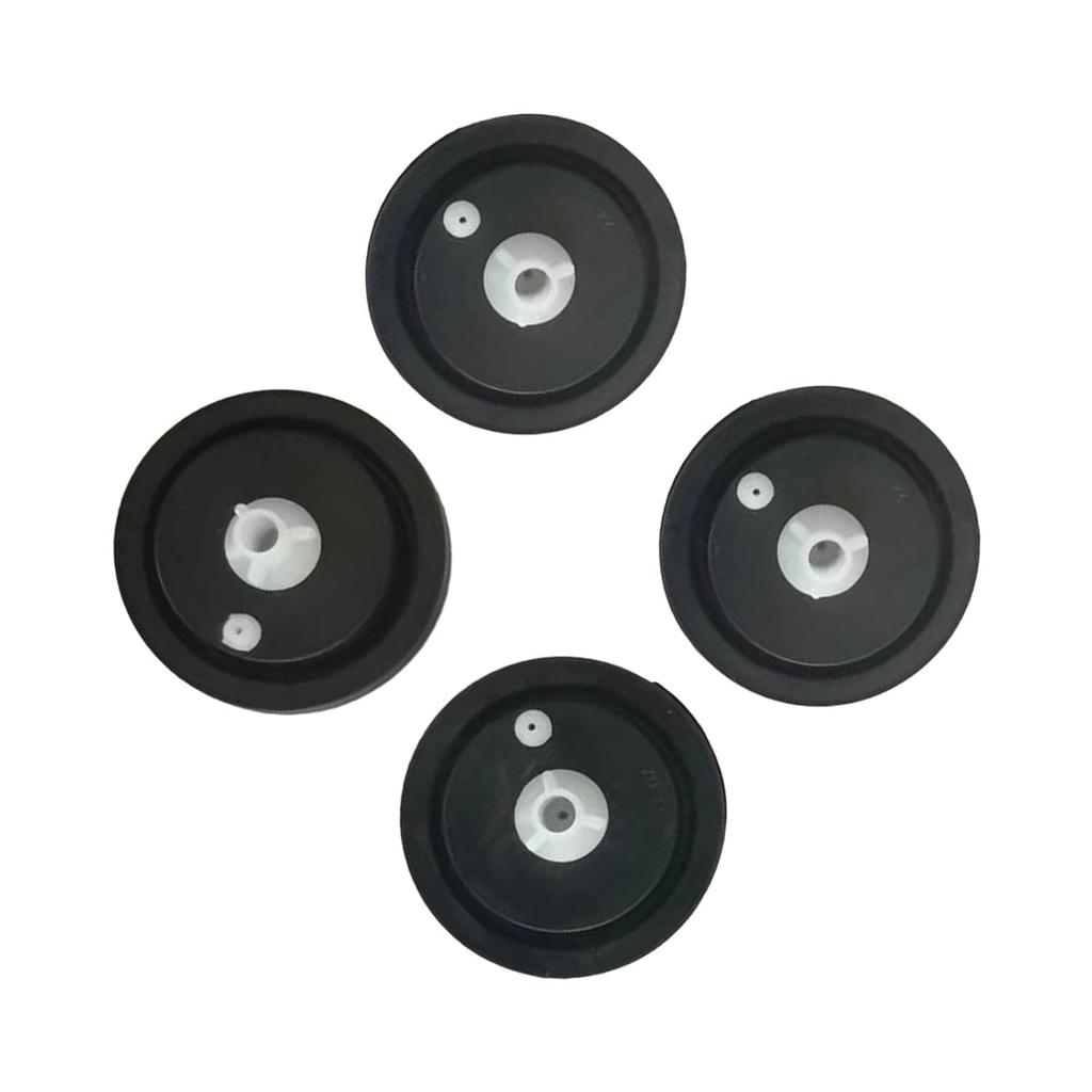 MERIGLARE 4 Pieces Diaphragm Washer, Solenoid Valve Water Inlet Seal Ring Gasket, Sealing Sheet Fittings for Washing Machine, Solenoid Valve Repair