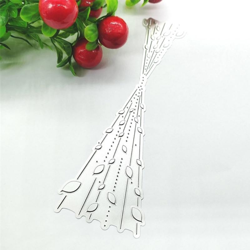 Blatt Vorhang Metall Schneiden Stirbt DIY Handwerk Carbon Stahl Präge Vorlage Schablone Scrapbooking für Karte Stanzen Form