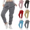 Women's Plush Casual Pants Loose Comfort Fleece Warm Home Pants