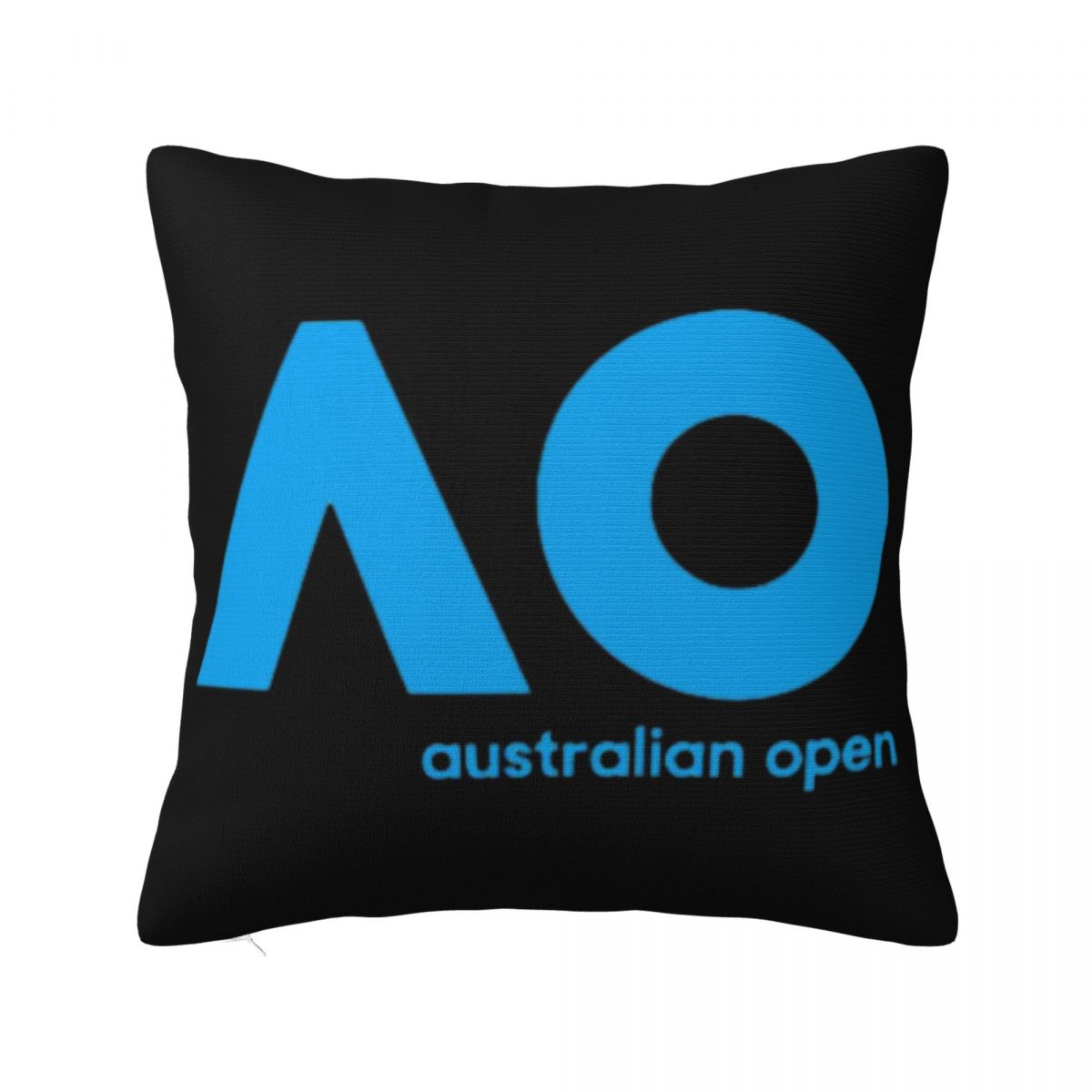 Australian Open AO (Blue Version) Square Pillowcase Pillow Cover Cushion Zip Decorative Throw Pillow for Home Living Room 30x30 cm 12x12 in