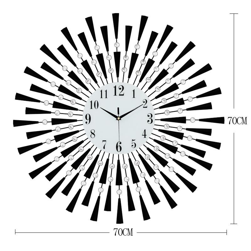 Creative Wall Clock Living Room Decoration Clock Restaurant Modern Silence Wall Watch Artistic Home Decoration Ornaments