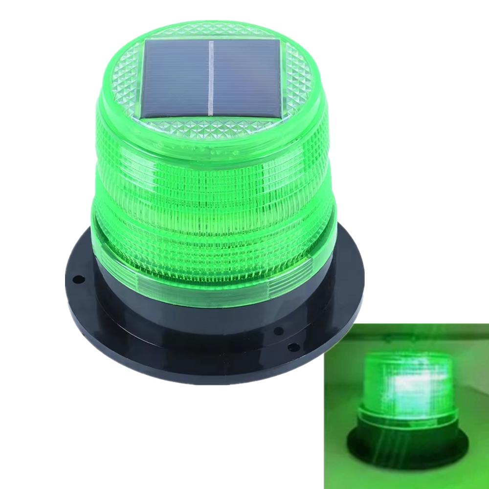 Solar Powered Strobe Warning Light Car Roof Magnet LED Strobe Light Beacon Light Led Flashing for Car Lorry Truck Accessory