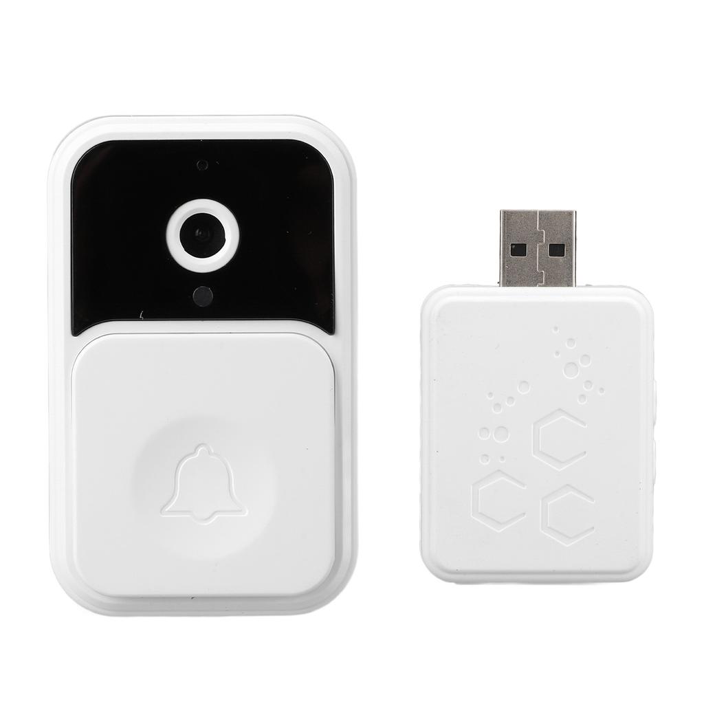 WiFi Video Doorbell Camera Smart Home HD Video Calling 128GB Wireless Wifi Doorbell Camera with