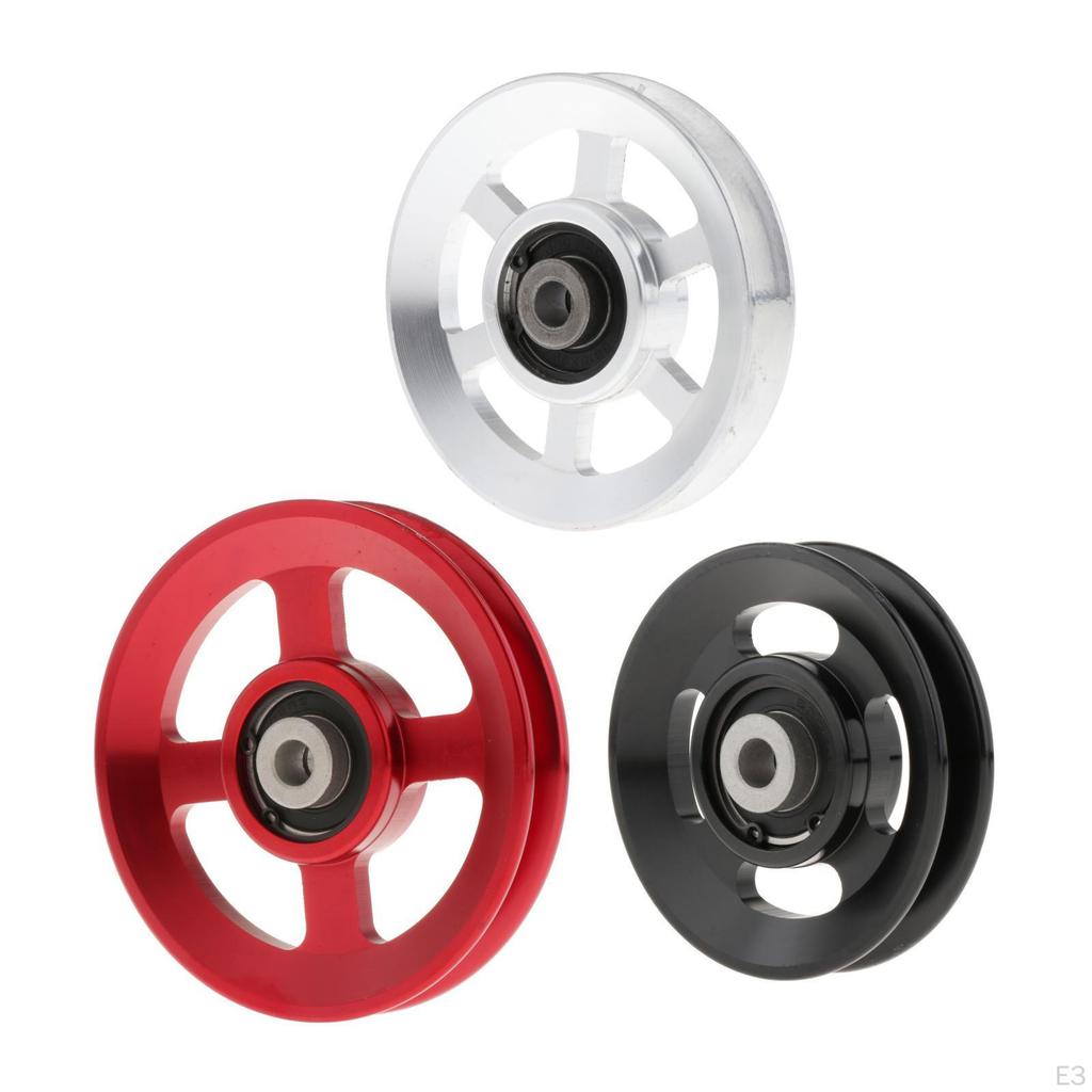 Belt Slices Wheel, Gym Accessories, Universal, Wear -resistant, Easy to Install, Aluminum Alloy for