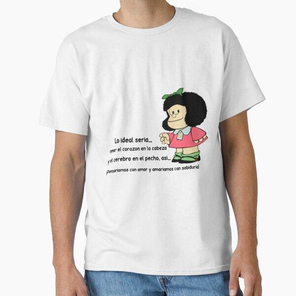 Unisex Cotton T Shirt Mafaldas Friends Full Group Characters Classic Latin Comic Fan Casual Streetwear Tops