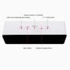 LED Mirror Alarm Clock with Night Light USB/AAA Dual-Powered Digital Display Desktop Clock