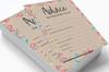 Inkdotpot Bridal Shower Games Advice For The Bride Set Of 50A  Rustic Kraft FloralA  Mad Libs Game