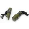 7-in-1 Multifunctional Survival Whistle with LED Light, Thermometer & Compass