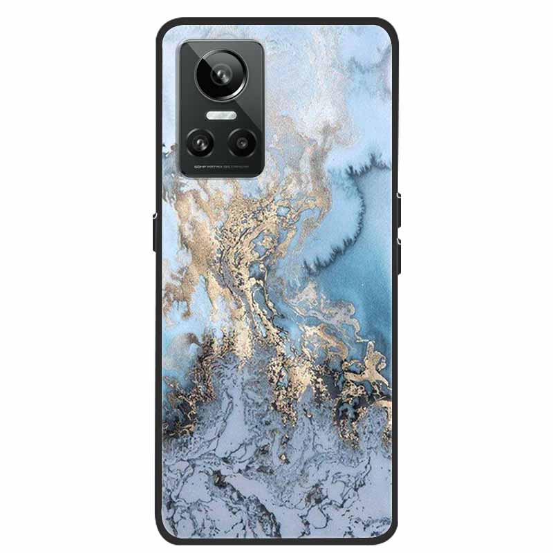 Mobilskal För Realme GT Neo3 Fodral Svart Silikon Mjuk Baksida För Realme GT Neo 3 Mobilskal Fodral RealmeGT G T Neo 3 Coque