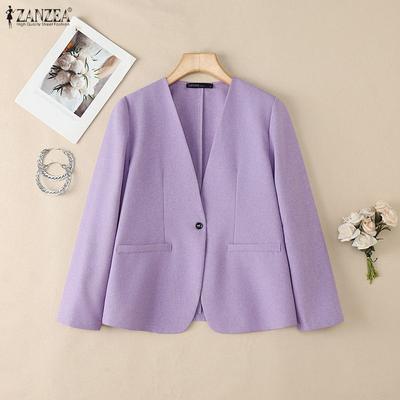 Women Casual V-Neck Loose Long Sleeve Cardigan Blouse