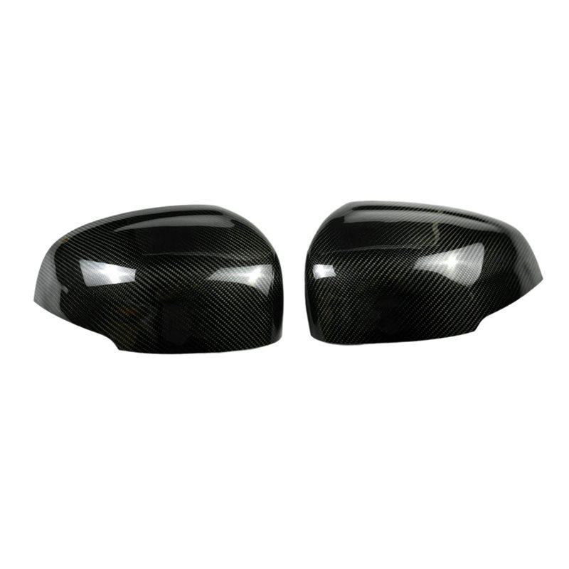 Car Rearview Mirror Shell Side Wing Mirror Cover Carbon Fiber Trim For Volvo S90 2018-2025