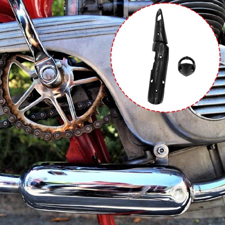 Exhaust Pipe Guard Lightweight Heat Protections Motorcycle Exhaust Protections Motorcycle Exhaust Guard for Y15ZR Bikes