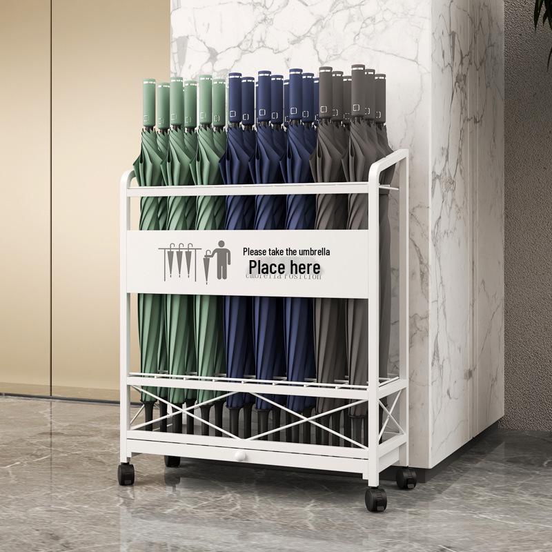 Commercial Umbrella Draining Rack for Hotel, Lobby & Classroom