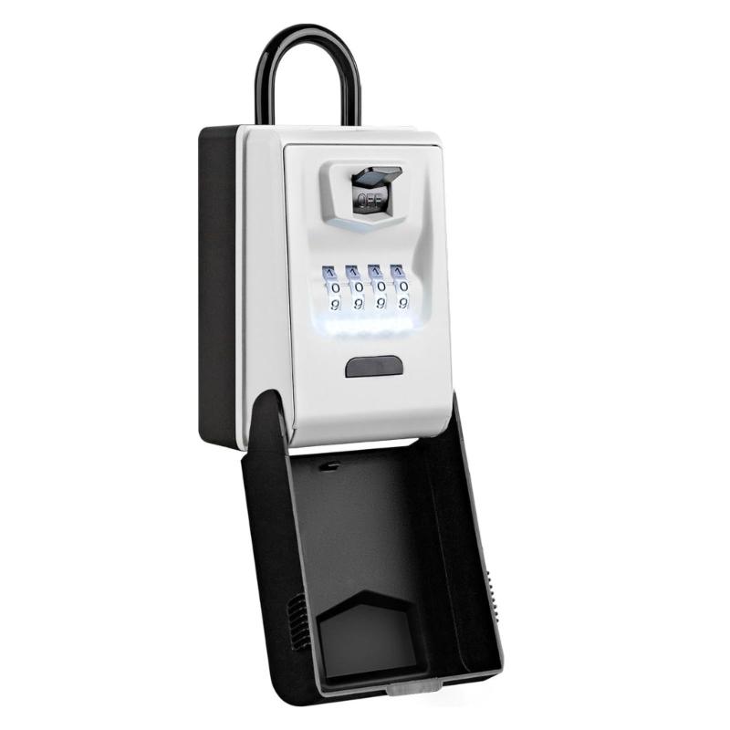 

(1 Piece) Premium High Security LED Illuminate Waterproof Key for Home Office Garage Enhanced