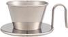 Kalita Wave Series Coffee Dripper Stainless Keeps Water Handcrafted by Tsubame This Dripper Is Made In Japan and Serves One or Two Perfect for Coffee