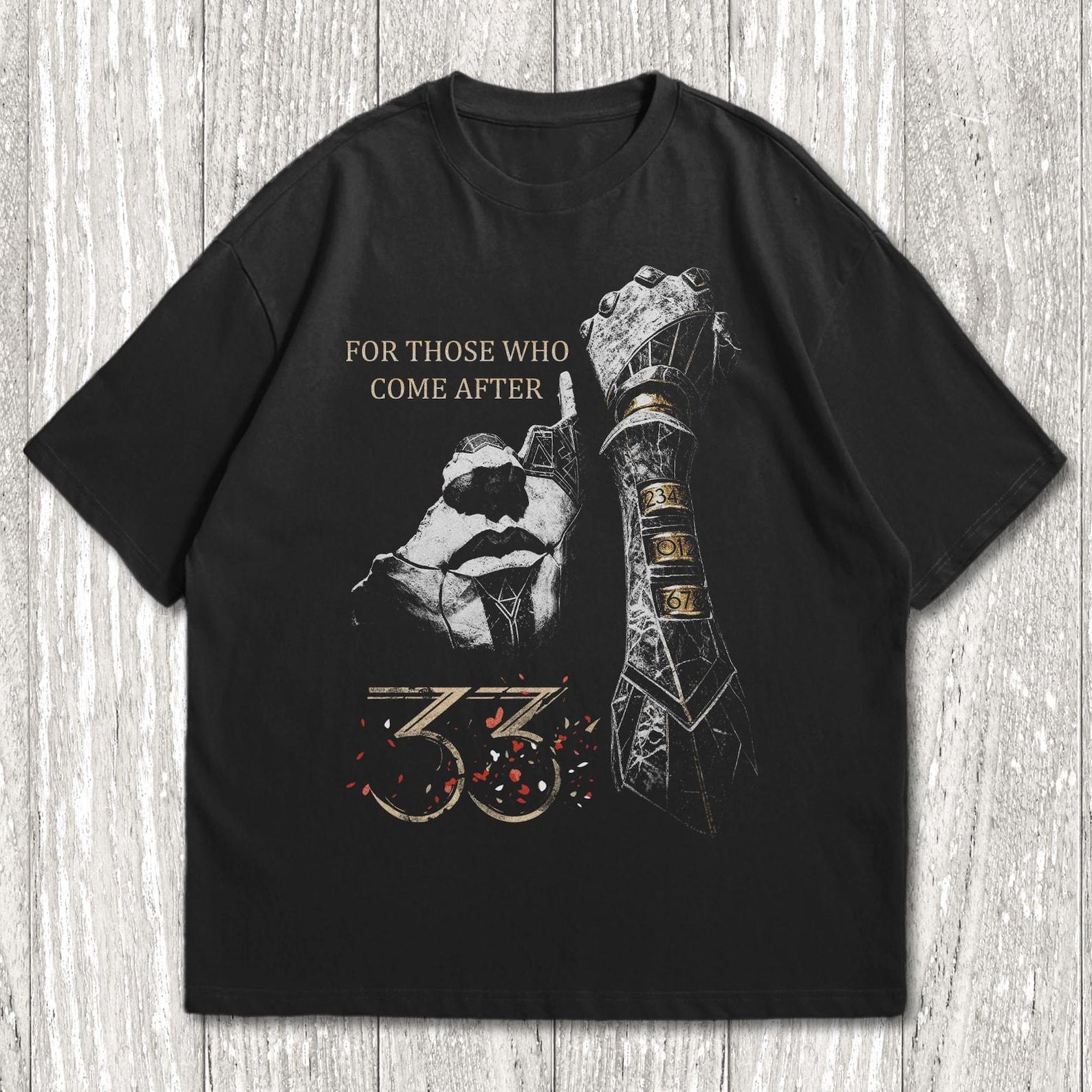 Clair Obscur Expedition 33 Shirt | For Those Who Come After, Alicia Mask Tee, Expedition 33 Shirt, Maelle Mask Merch, Fan Gift 4XL