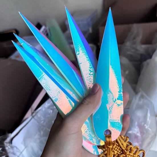 3Pcs Cosplay Dart Anime Role-playing Prop Dart with Tassels Girl Idol Troupe Cosplay Prop Gift for Anime Fans Costume Party Dress-up