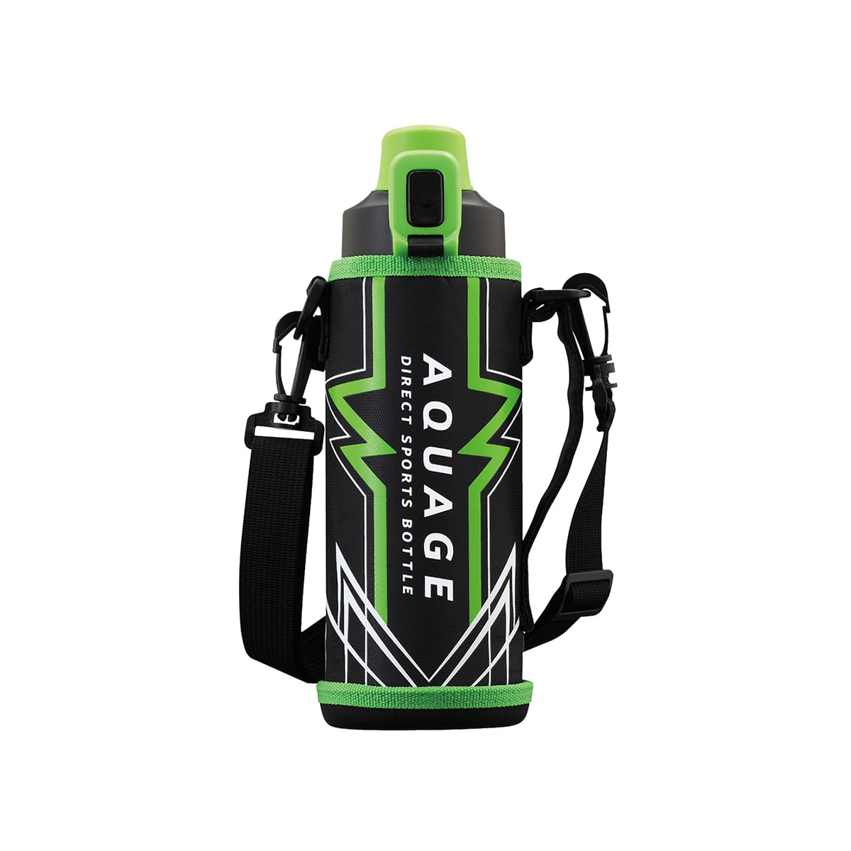 

AQUAGE Aquaage ADBT-801 800ml Water Bottle for Kids and Elementary School Students, Direct Drinking, with Cover and Drawstring, Keeps Drinks Cold,