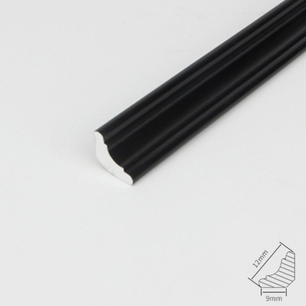 3D Foam Wall Edge Strips Stickers 230CM Self-Stickers Waterproof Baseboard Corner Waist Line Sticker Wallpapers Home Decoration