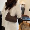 Fashion Trend Chain Bag Snake Pattern Design Sense Texture Casual Versatile Shoulder Underarm Bag Commuter Handbag