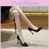 High Heels For Women With Sharp Toe Slipon Elegant Pu Dress Footwear For Office And Spring