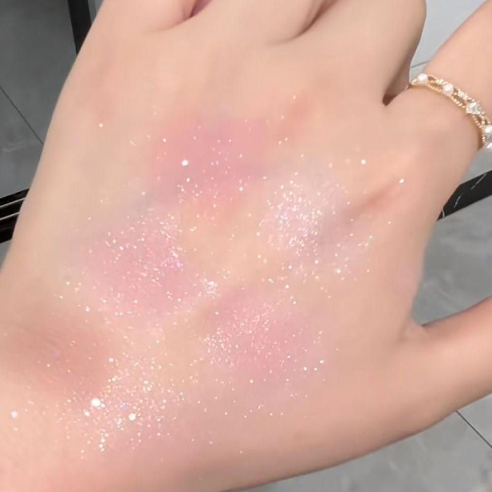 Romantic Sakura 9 Color Eyeshadow Palette Matte Pearlescent Milk Tea Peach Color Makeup Palette