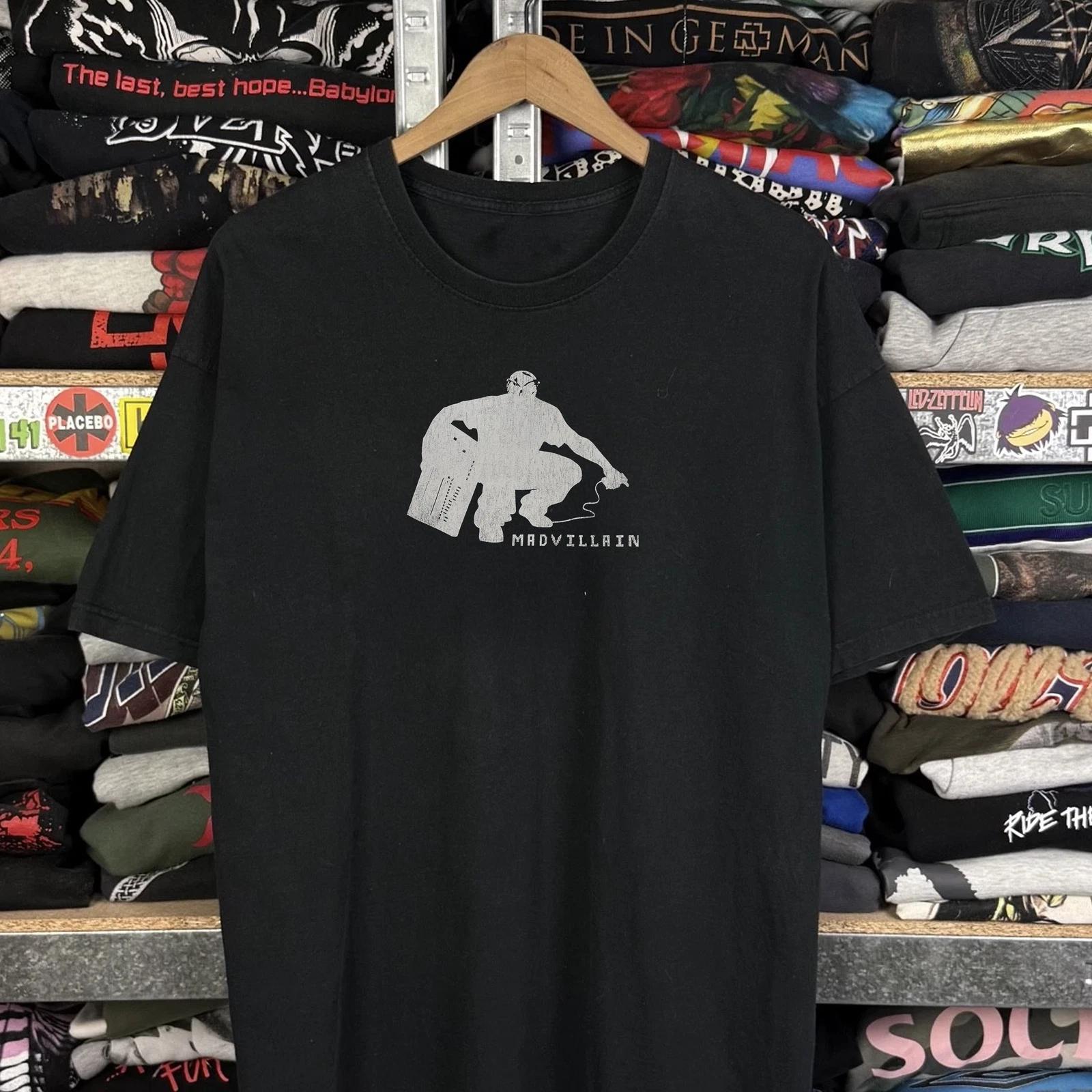 2002 Madvillain Aged T-Shirt Black XL L