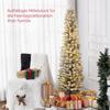 Christmas Tree 180 cm, LED Light Chain, Artificial, Flame-Retardant, Metal Base, Green