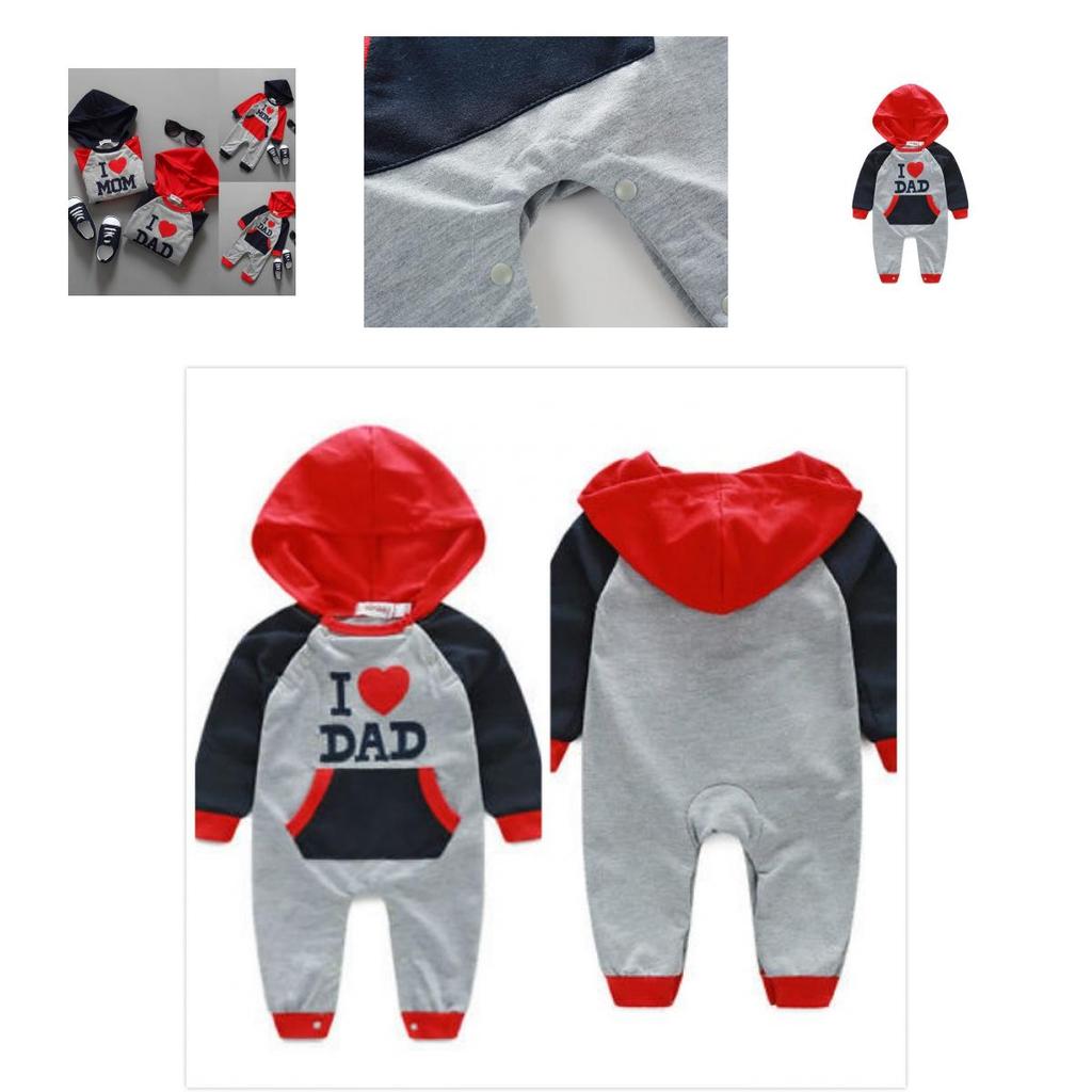 Premium Quality Newborn Tracksuit Baby Boy Girl Cotton Bodysuit Jumpsuit Clothes Set