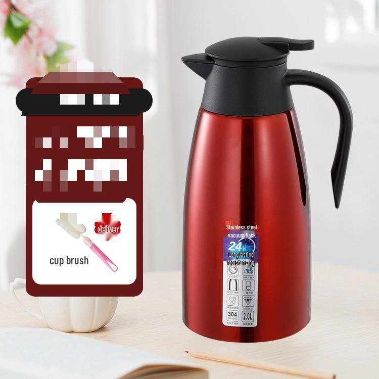 304 Stainless Steel Insulated Kettle for Commercial Use in Hotels, Restaurants, and Teahouses