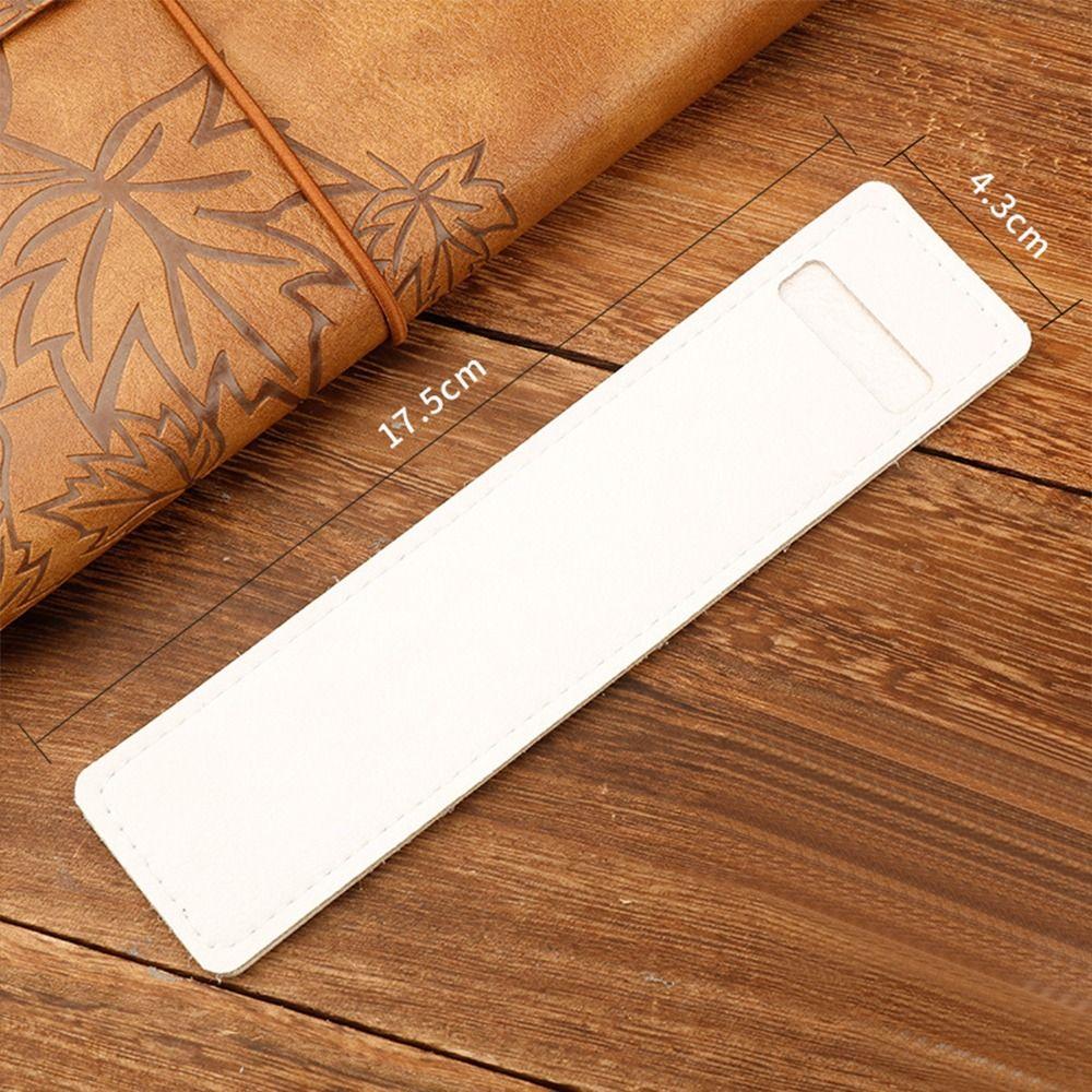 

3 шт. Водонепроницаемая ручка-подпись Защитный чехол Чехол для ручки-подписи Чехол для карандашей из ПУ кожи Подарки Школа A