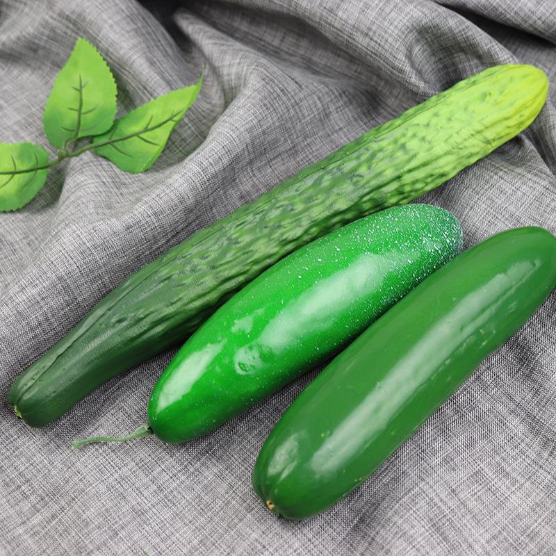 Simulation Cucumber & Bottle Gourd Model - Educational & Photography Props