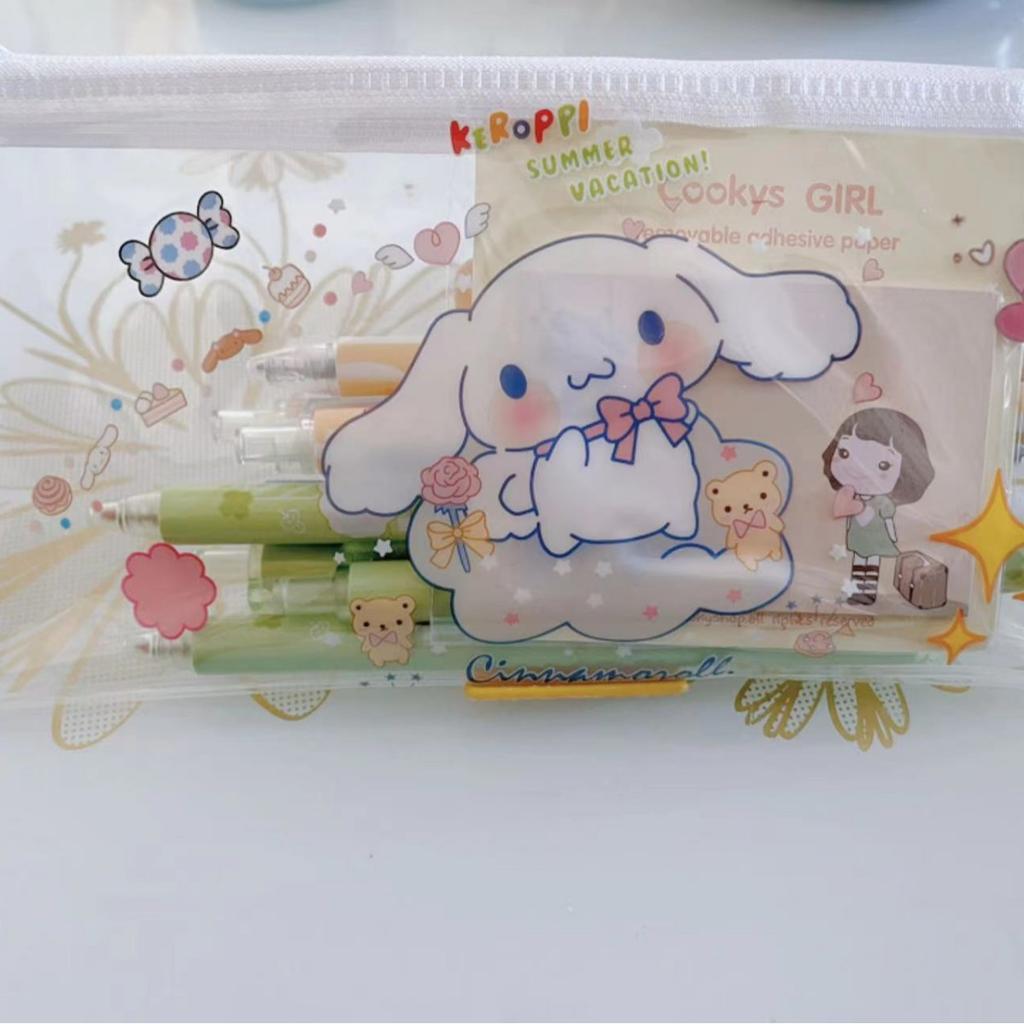 Transparent Pencil Bag, High Value and Cute Student Stationery Bag, Storage Pencil Bag.