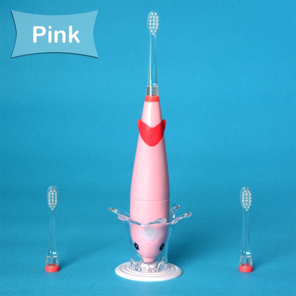 Electric Toothbrush 3-6 Years Old Children High Quality Dupont Teeth Brush Head Music Tooth Brush Sonic Safe Healthy