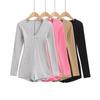 Chic 2025 Spring/Summer V-neck Slimming Bodysuit Jumpsuit