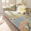 Sofa Cushion Four Seasons Universal Pure Cotton Cushion Simple Modern Nordic Cotton Non-Slip Sofa Towel Cover Cloth Cushion Summer