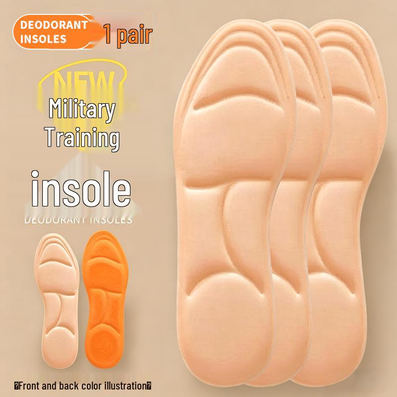 5D Comfort: Sweat-Absorbing, Deodorizing, Summer Sports Insoles