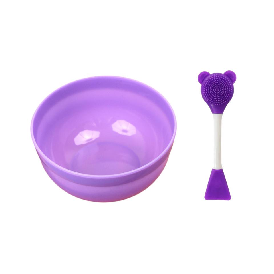 DIY Beauty Mask Tool Mask Bowl Set Plastic Mask Stick Mixing Bowl Beauty Bowl Spa Beauty