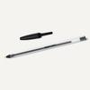 Amazon Basics Kugelschreiber-Packung, schwarze Tinte, 1,0 mm, 36 Stück, (Gehäusefarbe Schwarz/Transparent)